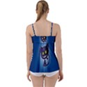 Cats Funny Babydoll Tankini Top View2