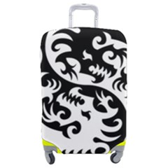 Ying Yang Tattoo Luggage Cover (medium) by Ket1n9