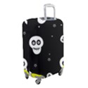 Skull Pattern Luggage Cover (Small) View2