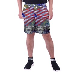 Usa United States Of America Images Independence Day Men s Pocket Shorts by Ket1n9