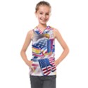 United States Of America Usa  Images Independence Day Kids  Sleeveless Hoodie View1