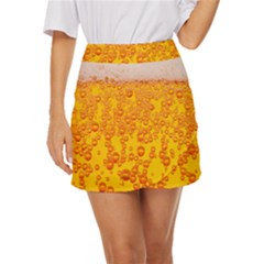 Beer Alcohol Drink Drinks Mini Front Wrap Skirt by Ket1n9