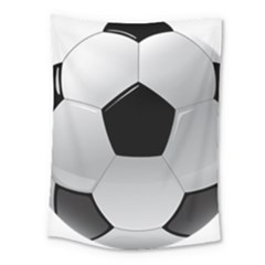 Soccer Ball Medium Tapestry by Ket1n9