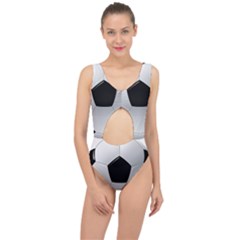 Soccer Ball Center Cut Out Swimsuit by Ket1n9