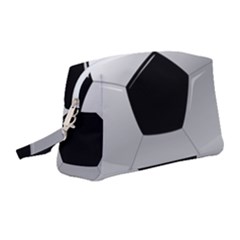 Soccer Ball Wristlet Pouch Bag (medium) by Ket1n9