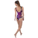 Technology Circuit Board Layout Pattern Side Cut Out Swimsuit View2