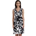 Ying Yang Tattoo Sleeveless Dress With Pocket View1