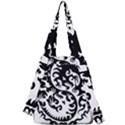 Ying Yang Tattoo Center Zip Backpack View2