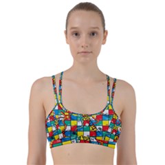 Snakes And Ladders Line Them Up Sports Bra by Ket1n9