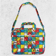 Snakes And Ladders Macbook Pro 13  Shoulder Laptop Bag  by Ket1n9