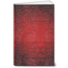 Red-grunge-texture-black-gradient 8  X 10  Softcover Notebook by Ket1n9