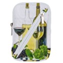 White-wine-red-wine-the-bottle Belt Pouch Bag (Large) View1