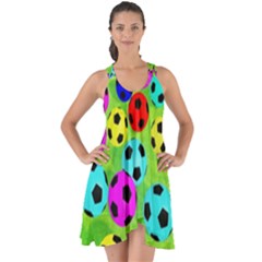 Balls Colors Show Some Back Chiffon Dress by Ket1n9