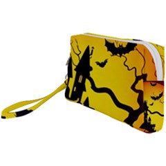 Halloween Night Terrors Wristlet Pouch Bag (small) by Ket1n9