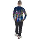 Abstract-vibrant-colour-cityscape Men s Pique Long Sleeve T-Shirt View2