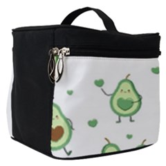 Cute-seamless-pattern-with-avocado-lovers Make Up Travel Bag (small) by Ket1n9