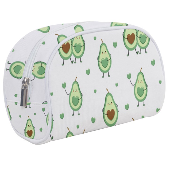 Cute-seamless-pattern-with-avocado-lovers Make Up Case (Medium)