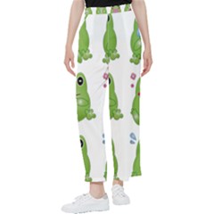 Kawaii-frog-rainy-season-japanese Women s Pants  by Grandong