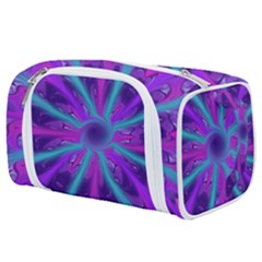 Wallpaper Tie Dye Pattern Toiletries Pouch by Ravend