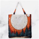 Moon Night Nature Dream Sky Grocery Tote Bag View2