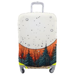 Moon Night Nature Dream Sky Luggage Cover (medium) by Vaneshop