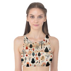 Pattern Seamless Tank Bikini Top by Vaneshop