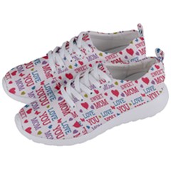 Love Mom Happy Mothers Day I Love Mom Graphic Men s Lightweight Sports Shoes by Vaneshop