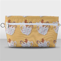 Christmas December Autumn Pattern Handbag Organizer by Pakjumat