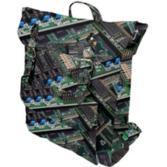 Computer Ram Tech - Buckle Up Backpack by Amaryn4rt