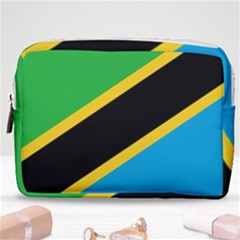 Flag Of Tanzania Make Up Pouch (medium) by Amaryn4rt