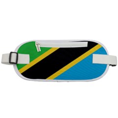 Flag Of Tanzania Rounded Waist Pouch by Amaryn4rt