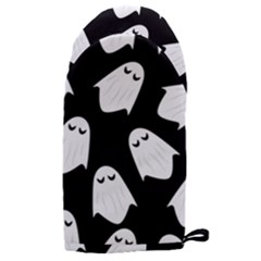 Ghost Halloween Pattern Microwave Oven Glove by Amaryn4rt