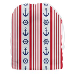 Nautical-papers-nautical-background Drawstring Pouch (3xl) by Amaryn4rt