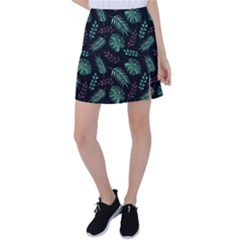 Geometric-seamless-pattern Tennis Skirt by Amaryn4rt