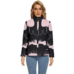 Garage Indie Arctic Monkeys Psychedelic Punk Rock Women s Puffer Bubble Jacket Coat by Sarkoni