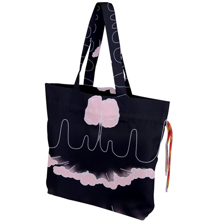 Garage Indie Arctic Monkeys Psychedelic Punk Rock Drawstring Tote Bag