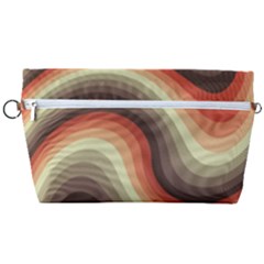 Twirl Swirl Waves Pattern Handbag Organizer by Pakjumat