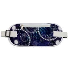 Continents Stars Networks Internet Rounded Waist Pouch by Pakjumat