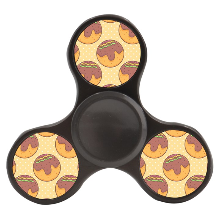 Takoyaki Food Seamless Pattern Finger Spinner