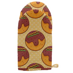 Takoyaki Food Seamless Pattern Microwave Oven Glove by Sarkoni