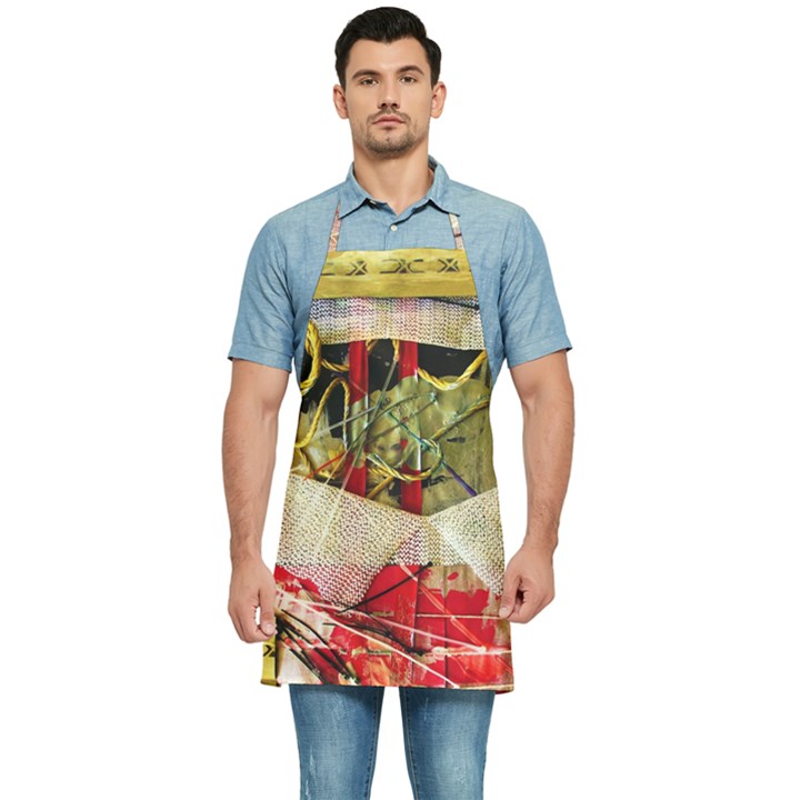 Collage Kitchen Apron