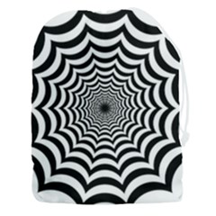 Spider Web Hypnotic Drawstring Pouch (3xl) by Amaryn4rt