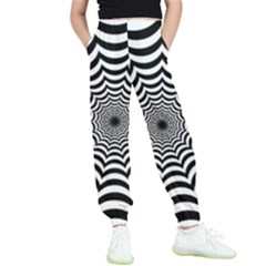 Spider Web Hypnotic Kids  Joggers by Amaryn4rt