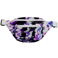 Abstract Canvas Acrylic Digital Design Fanny Pack by Amaryn4rt