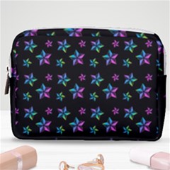 Stars Pattern Art Design Wallpaper Make Up Pouch (medium) by Ravend