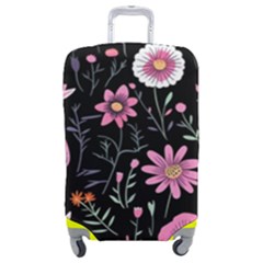 Flowers Pattern Luggage Cover (medium) by Ravend