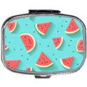 Watermelon Fruit Slice Mini Square Pill Box View1