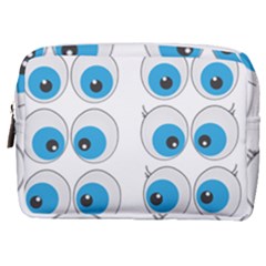 Eyes Comic Cartoon Fun Funny Toon Make Up Pouch (medium) by Ndabl3x