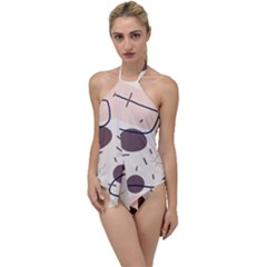 Computer Network Technology Tech Digital Go With The Flow One Piece Swimsuit by Grandong