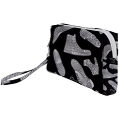 Pattern Shiny Shoes Wristlet Pouch Bag (small) by Ndabl3x